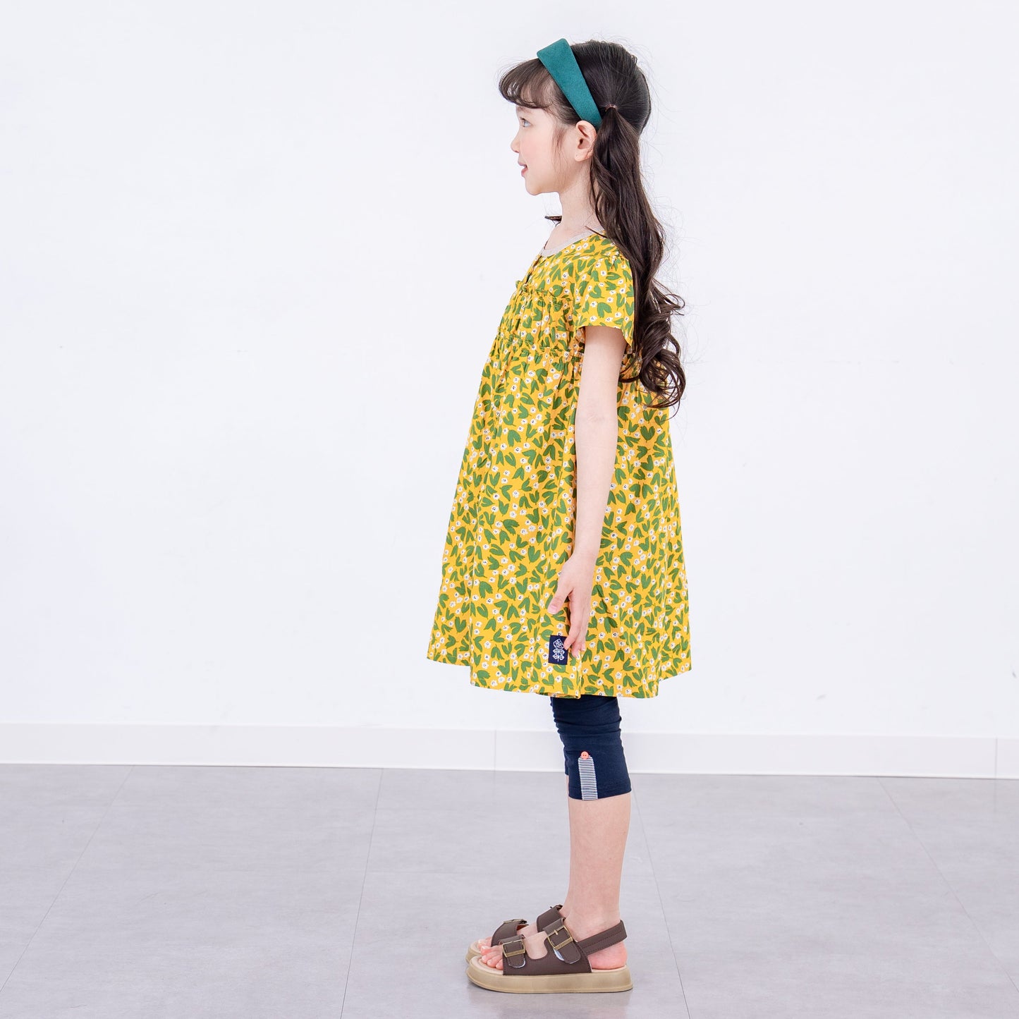 ブラウスワンピース　PRINT