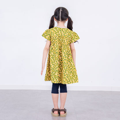 ブラウスワンピース　PRINT