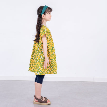 ブラウスワンピース　PRINT