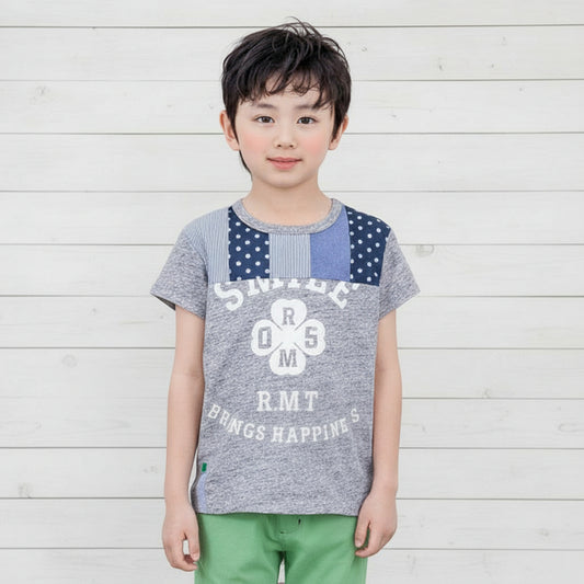 クローバーTシャツ　GRAY