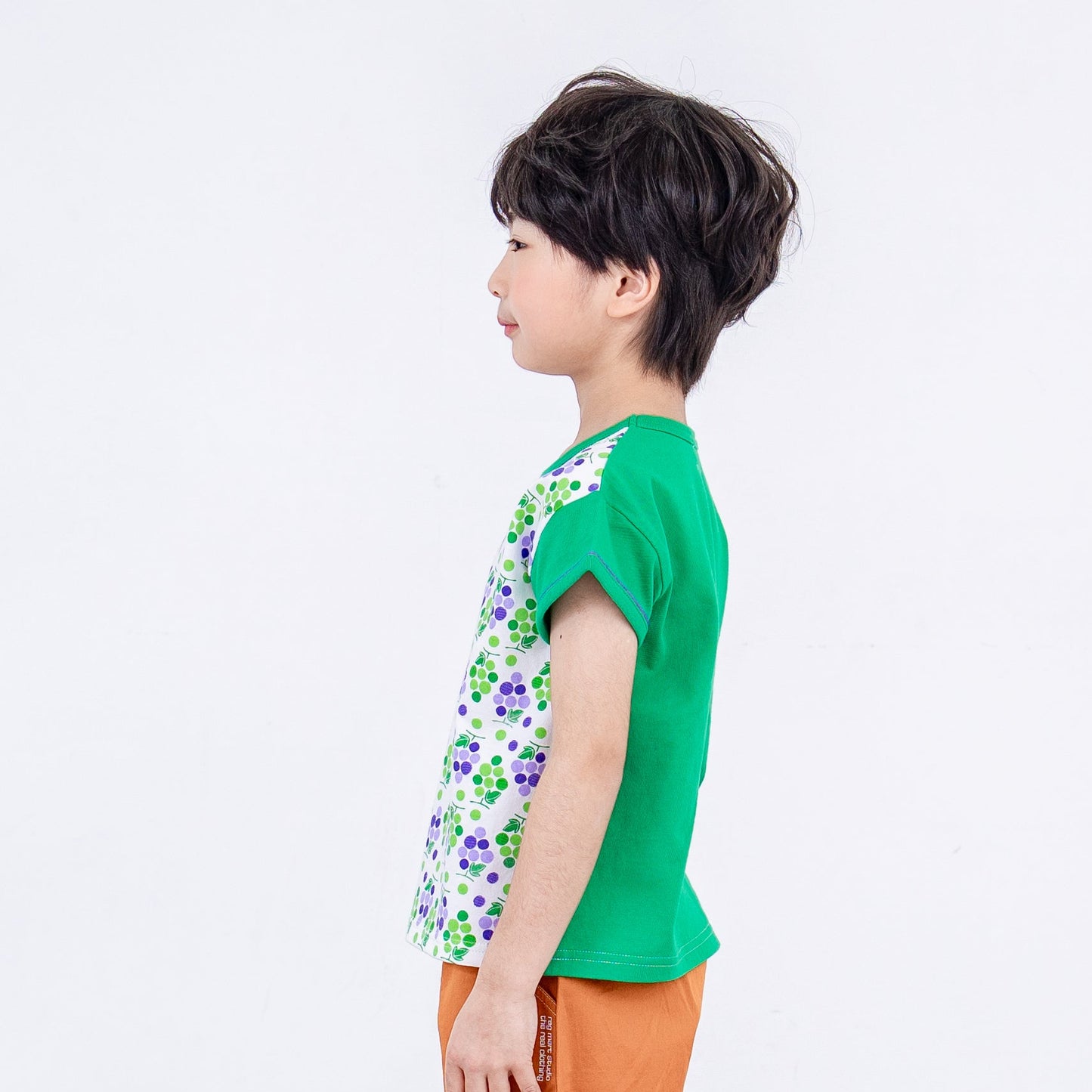 ショートスリーブTシャツ【ぶどう】　GREEN