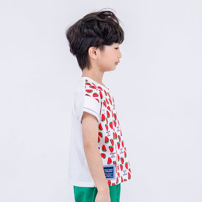 ショートスリーブTシャツ【スイカ】　OFF-WHITE