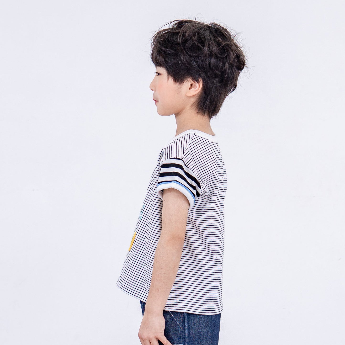 ショートスリーブTシャツ【バナナ】　BORDER
