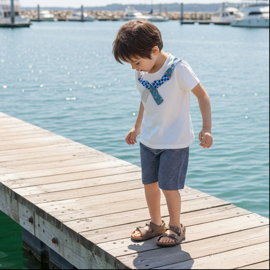 バンダナ風マリンセット　OFF-WHITE