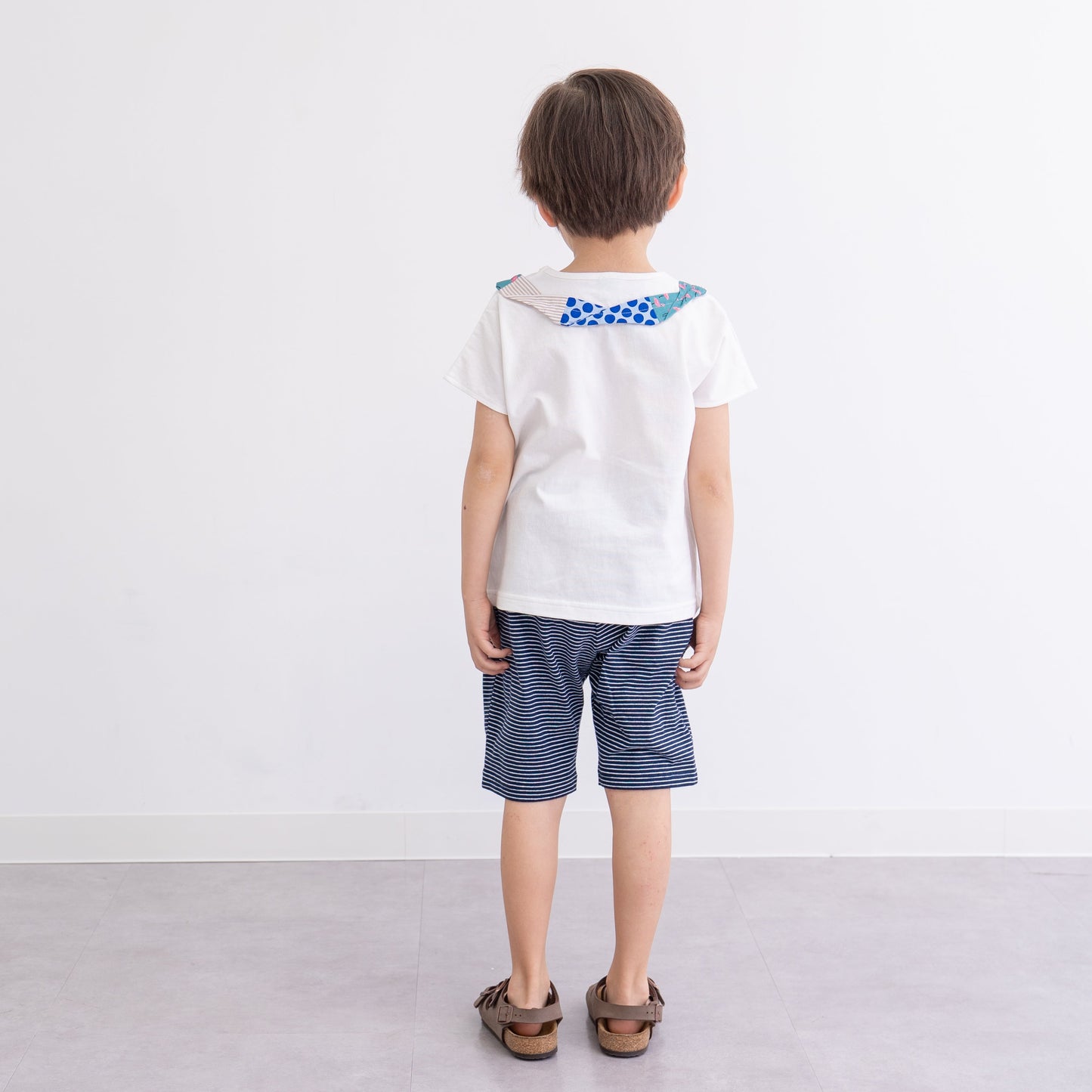 バンダナ風マリンセット　OFF-WHITE
