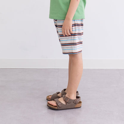 ボーダーパンツ　BEIGE