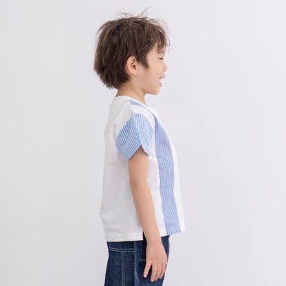 スイッチングTシャツ　OFF-WHITE
