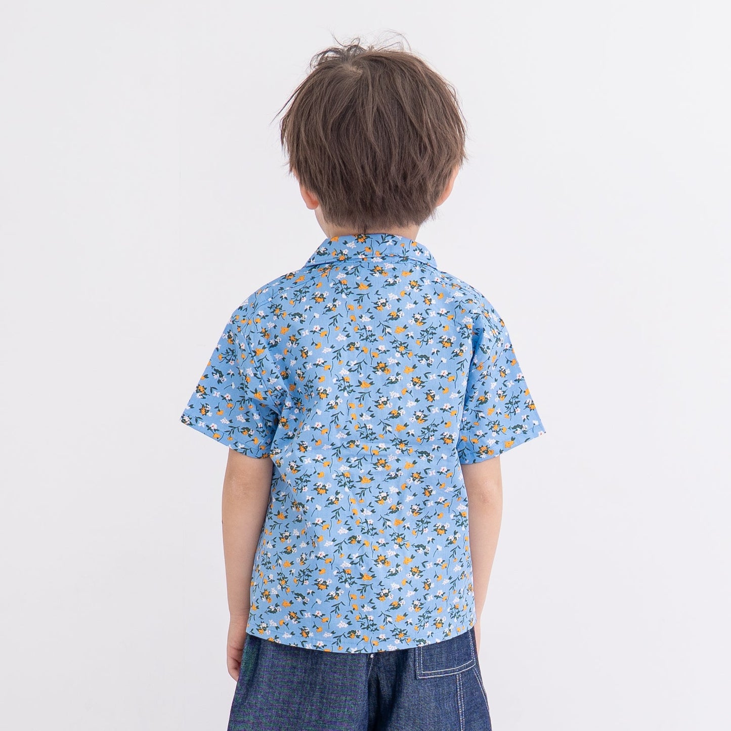 開襟シャツ　PRINT