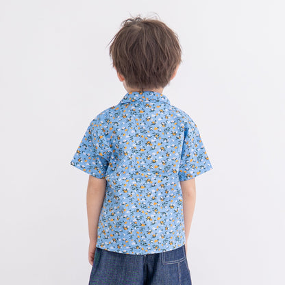 開襟シャツ　PRINT