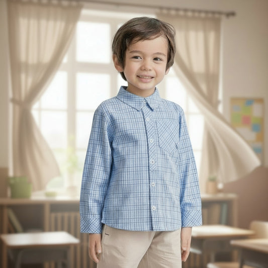 レギュラーカラーシャツ　CHECK