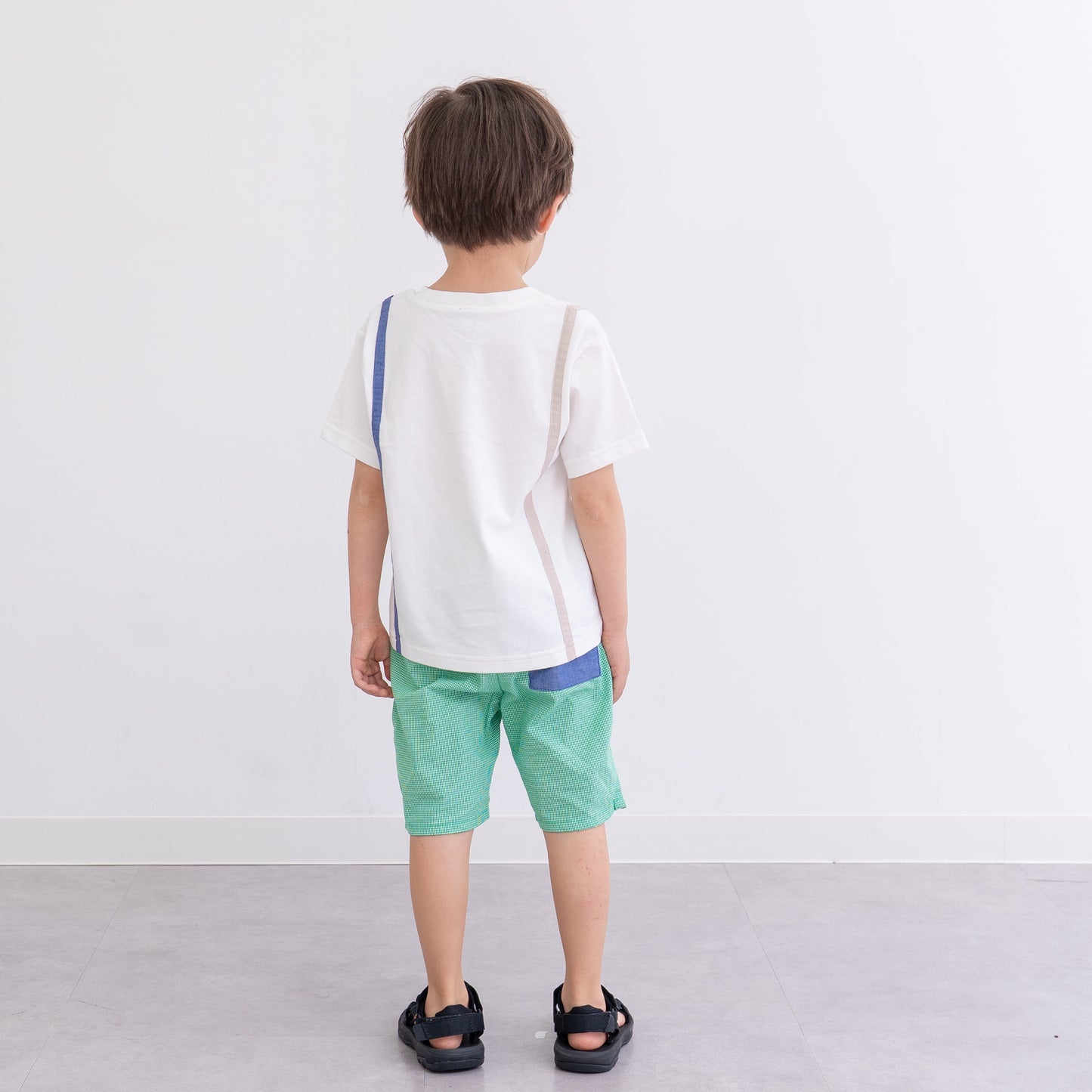 サスペンダーフルーツセット【スイカ】　OFF-WHITE