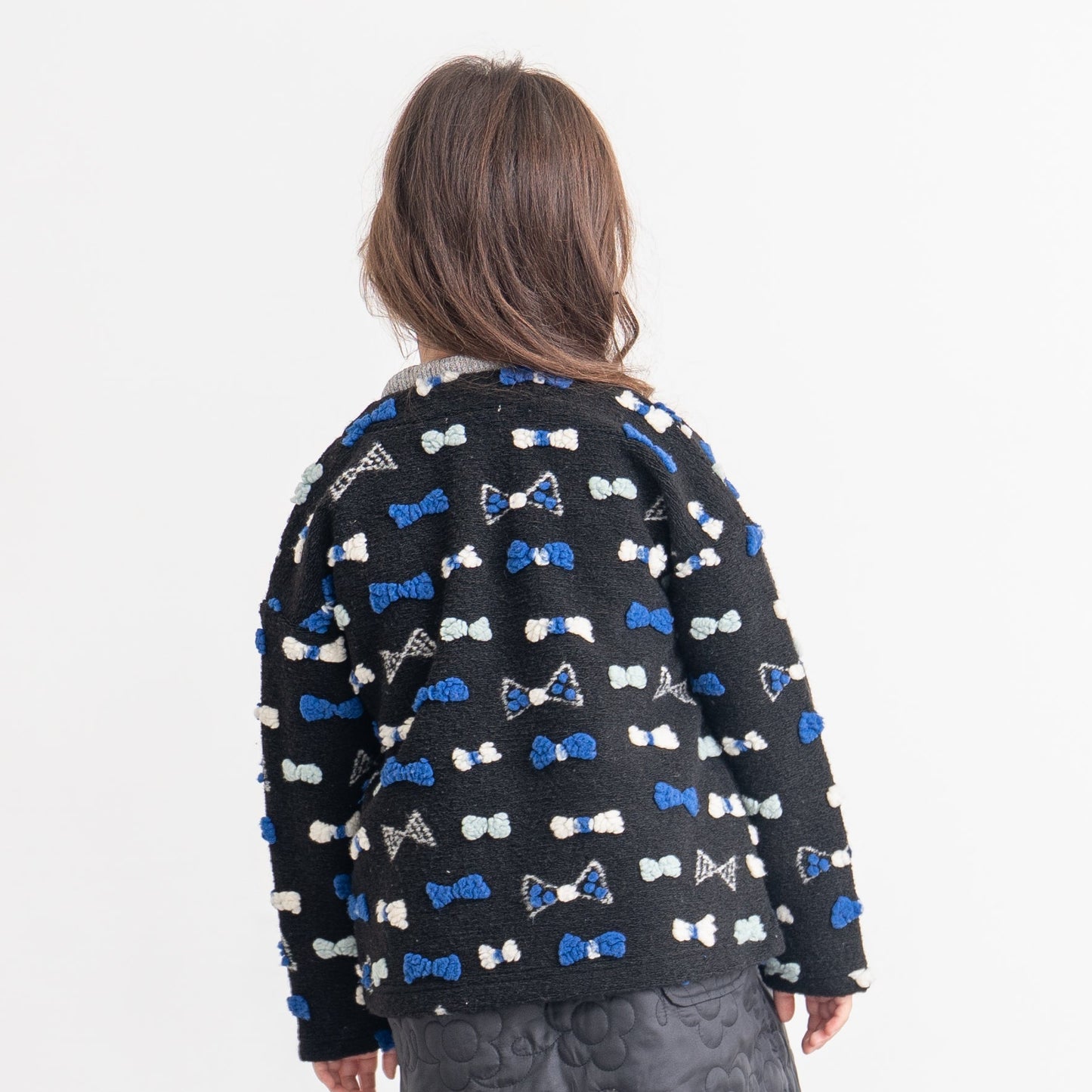 ボアフリースジャケット　BLACK