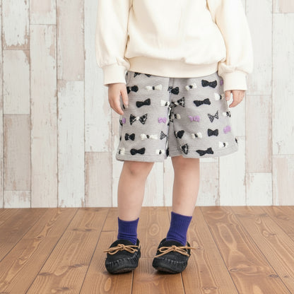 ボアフリースキュロットパンツ　GRAY