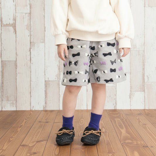 ボアフリースキュロットパンツ　GRAY