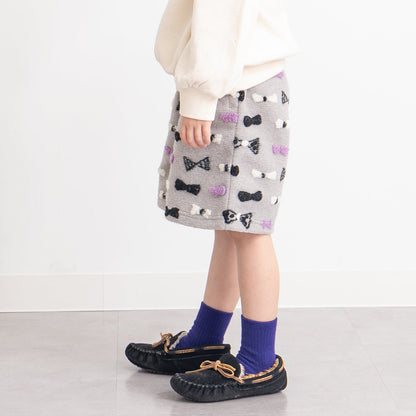 ボアフリースキュロットパンツ　GRAY