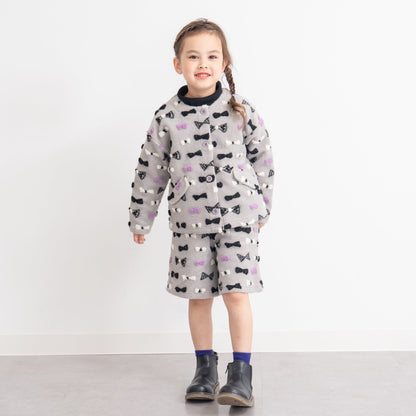 ボアフリースジャケット　GRAY