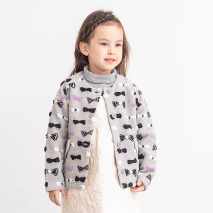 ボアフリースジャケット　GRAY