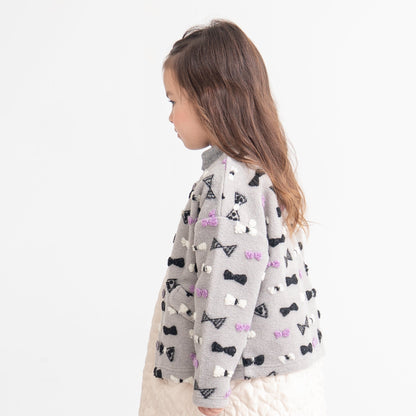 ボアフリースジャケット　GRAY