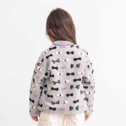 ボアフリースジャケット　GRAY