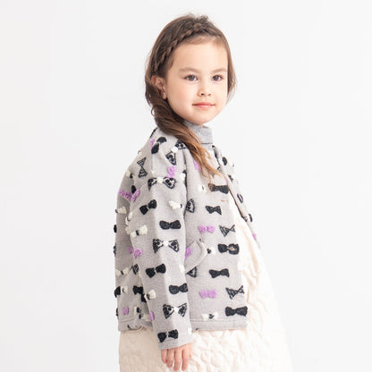 ボアフリースジャケット　GRAY