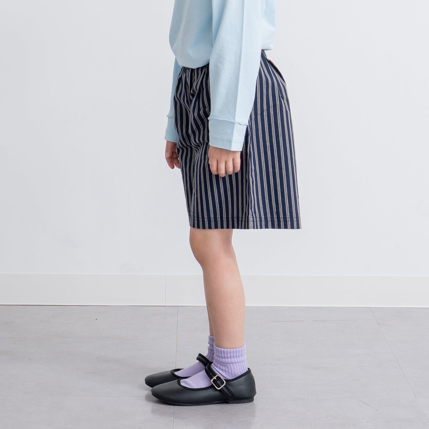 キュロットパンツ　STRIPE