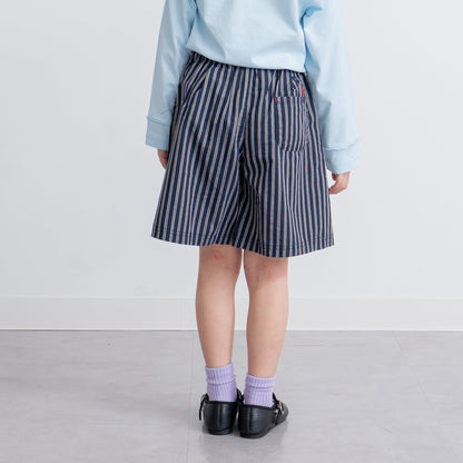 キュロットパンツ　STRIPE
