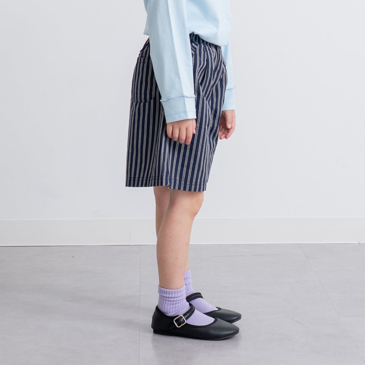 キュロットパンツ　STRIPE