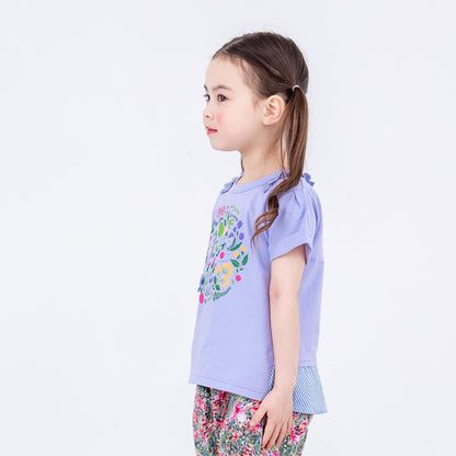 プリントTシャツ　PURPLE