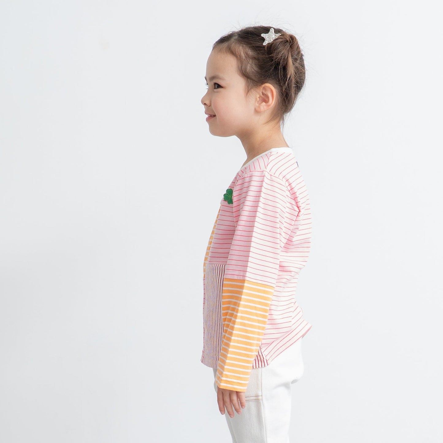 ボーダーTシャツ　PINK