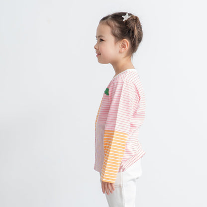 ボーダーTシャツ　PINK