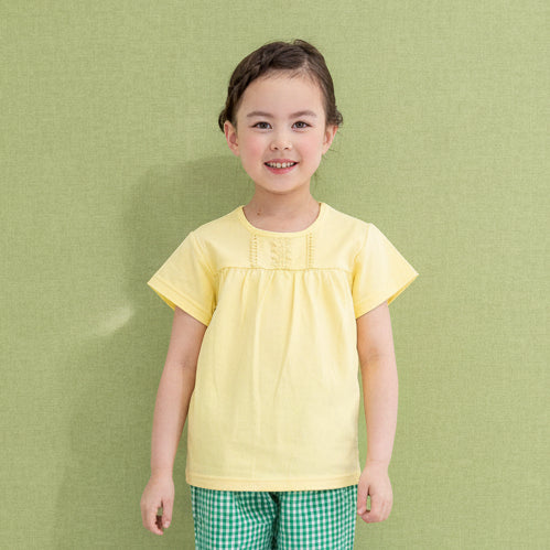 ガールズTシャツ　YELLOW