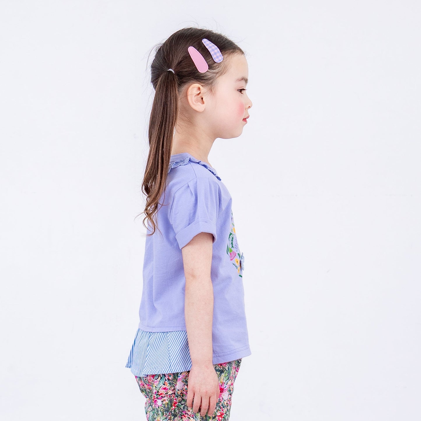 プリントTシャツ　PURPLE