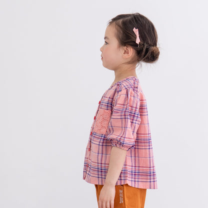 サマーブラウス　CHECK