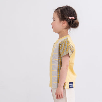 スイッチングTシャツ　BEIGE