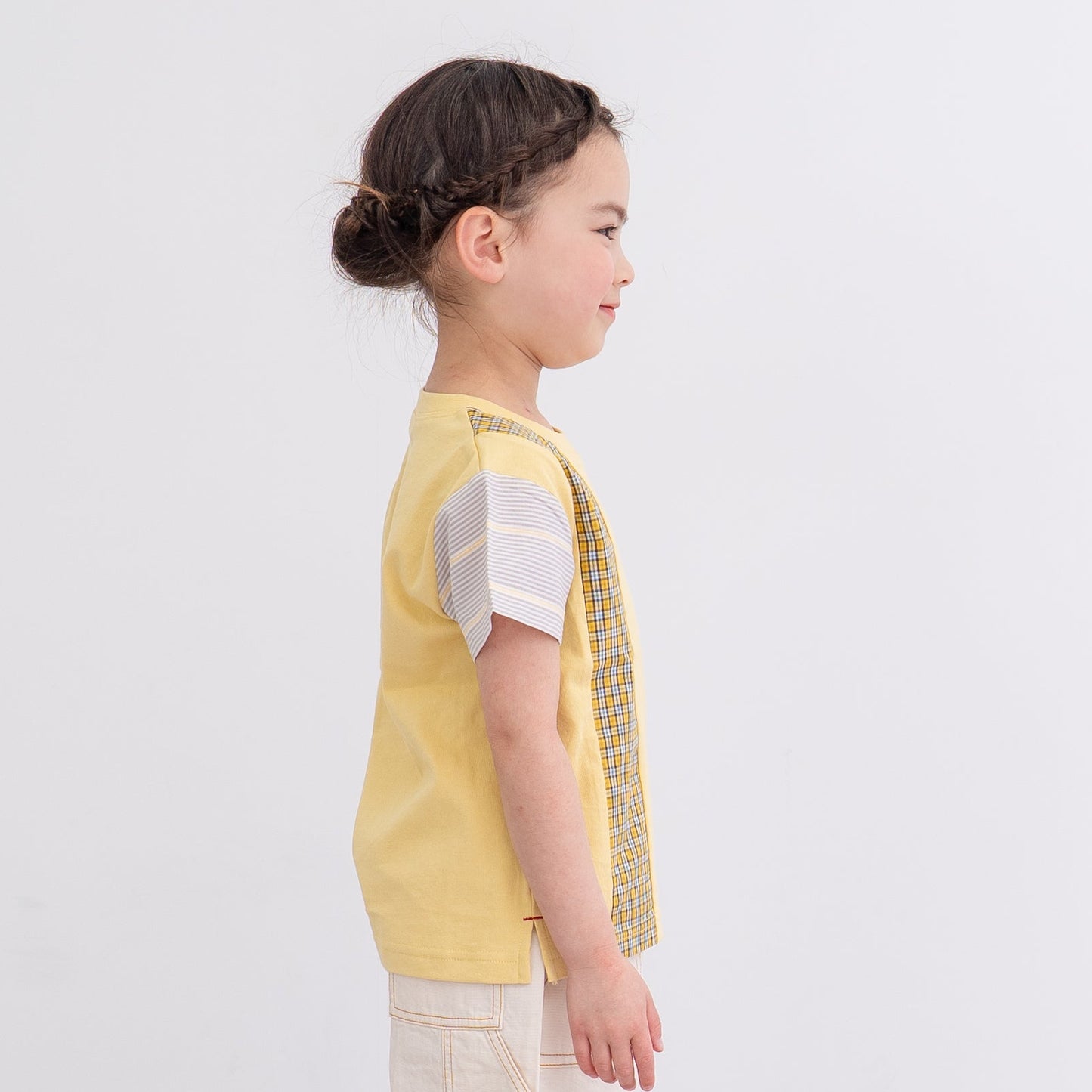 スイッチングTシャツ　BEIGE