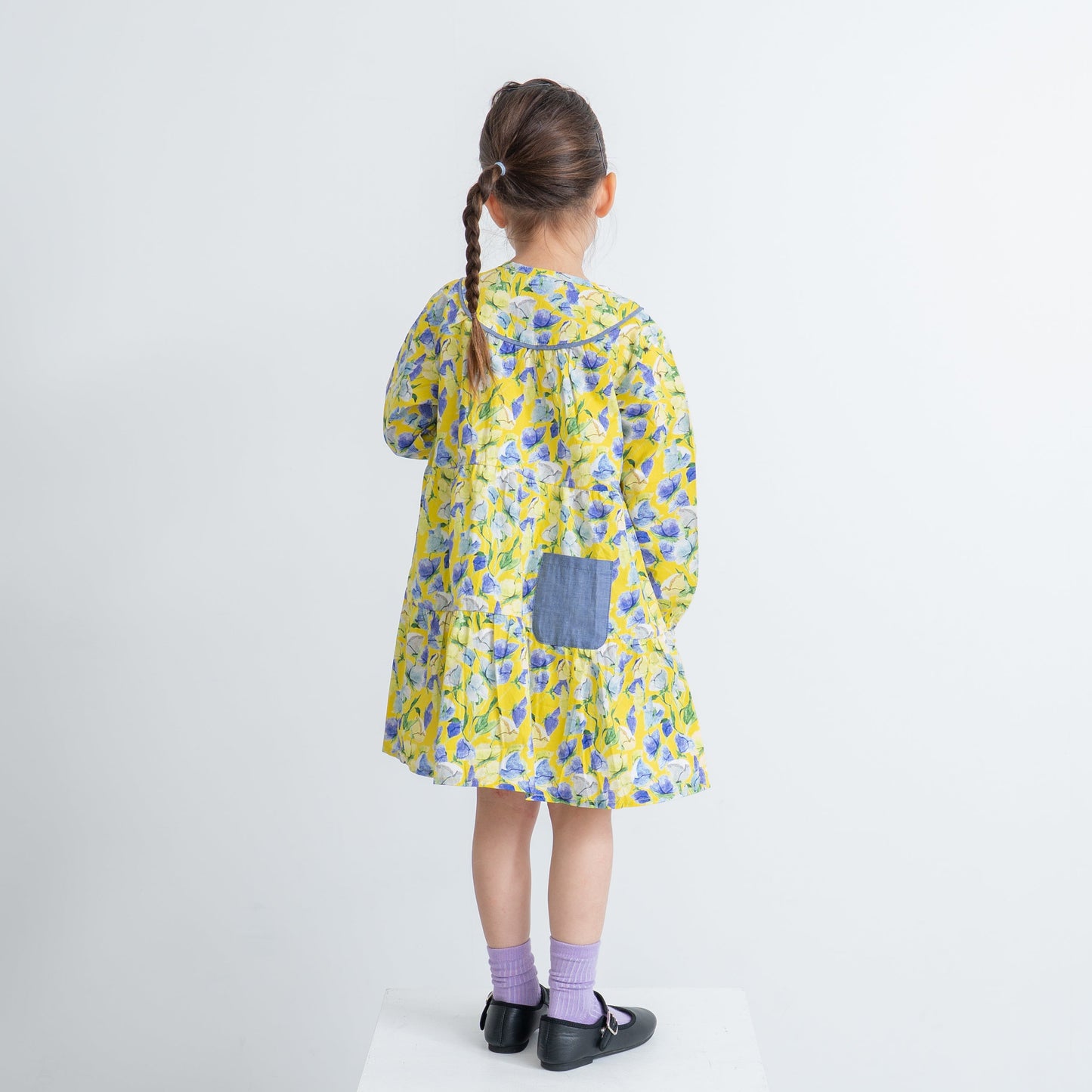 ブラウスワンピース　YELLOW