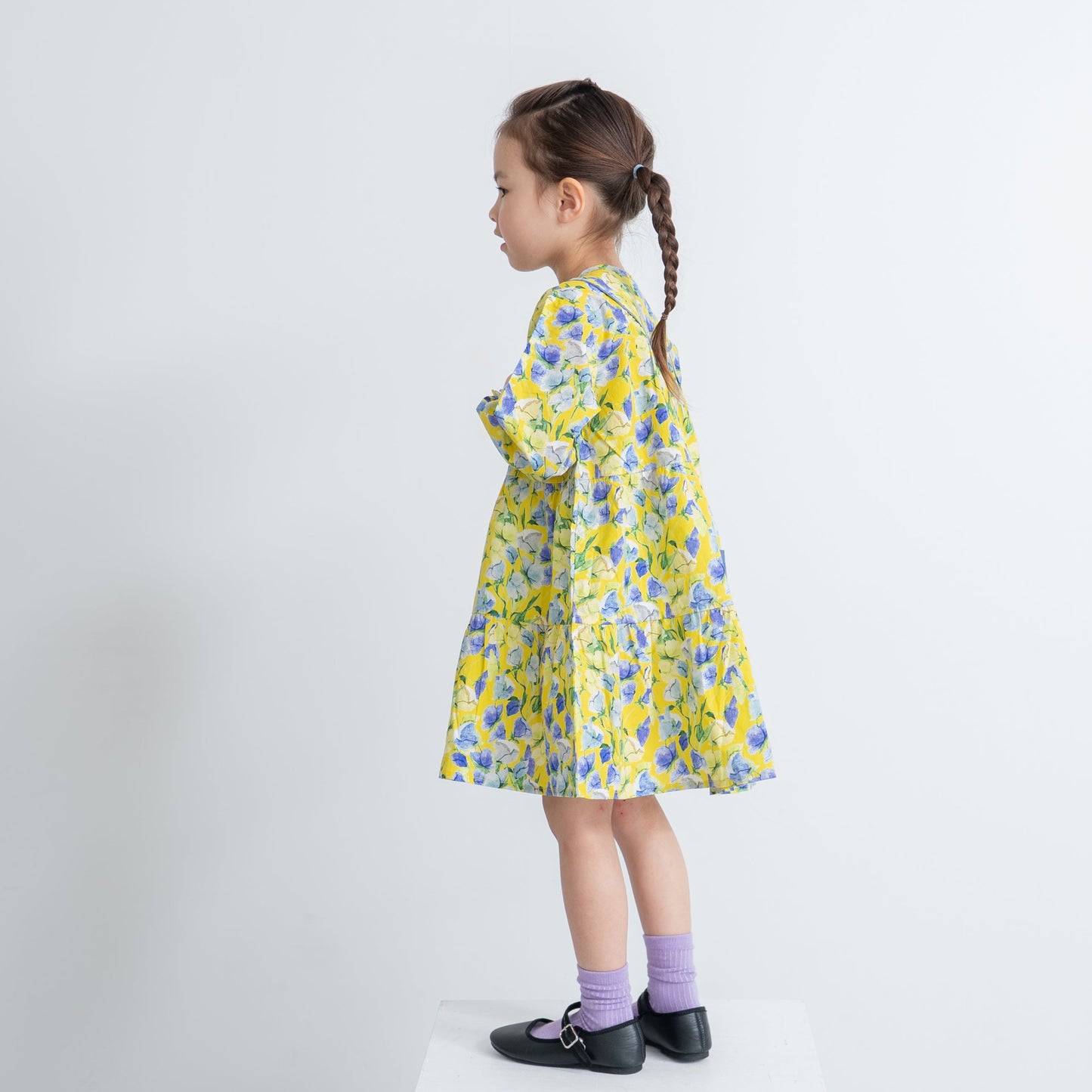 ブラウスワンピース　YELLOW