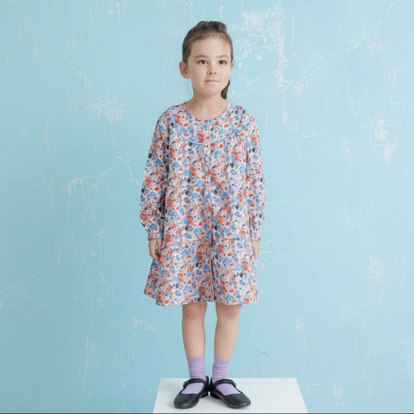 ブラウスワンピース　PINK