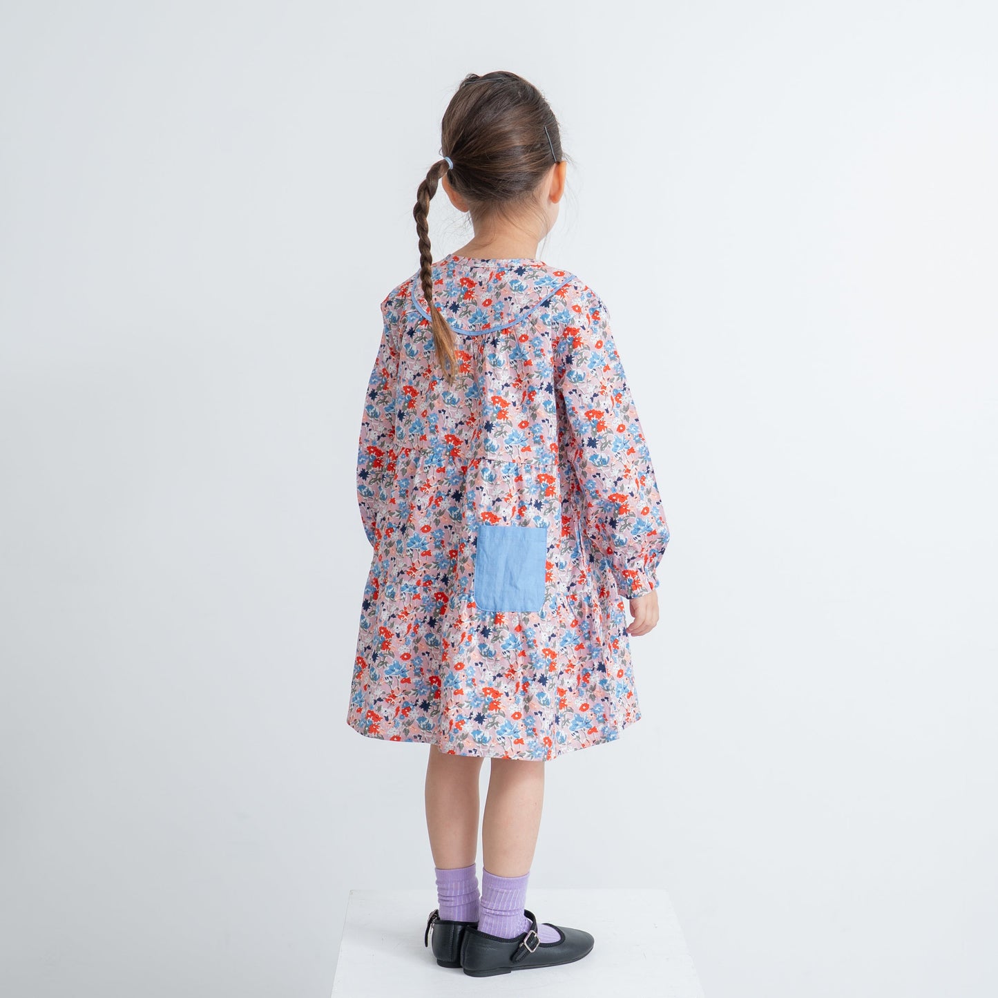 ブラウスワンピース　PINK