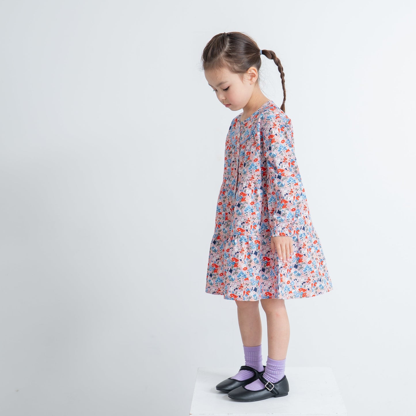 ブラウスワンピース　PINK