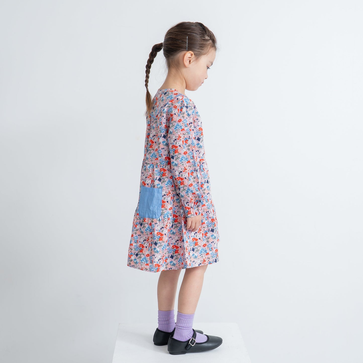 ブラウスワンピース　PINK