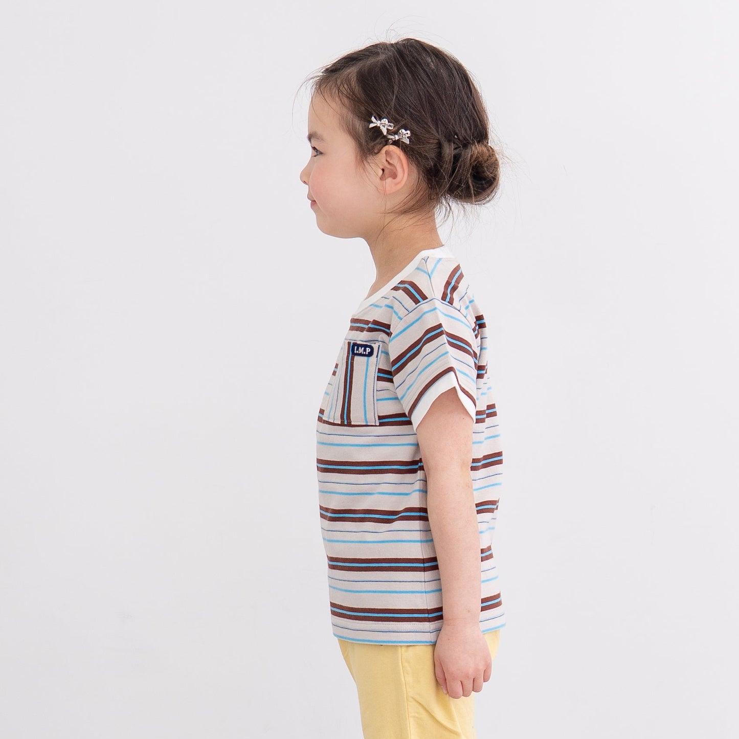 ボーダーTシャツ　BEIGE