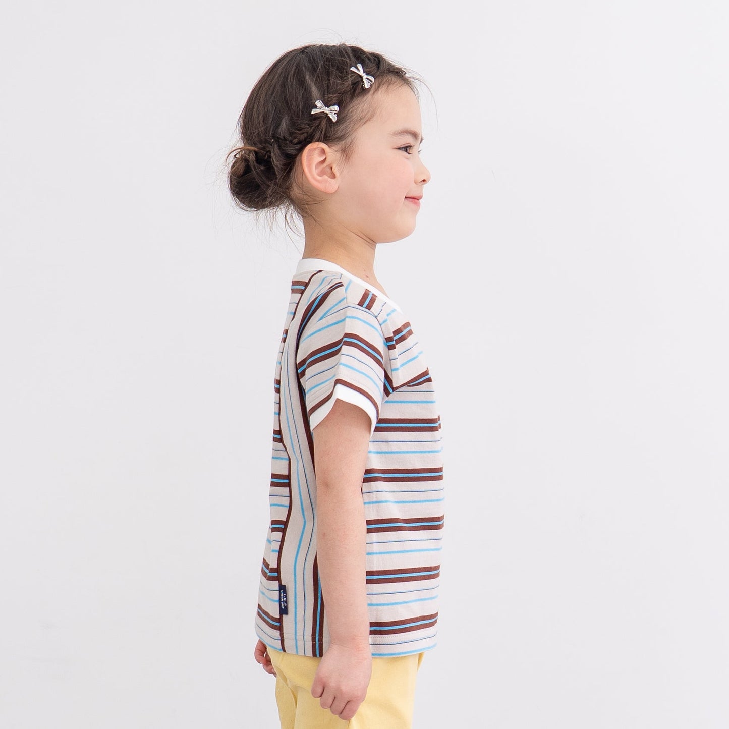 ボーダーTシャツ　BEIGE