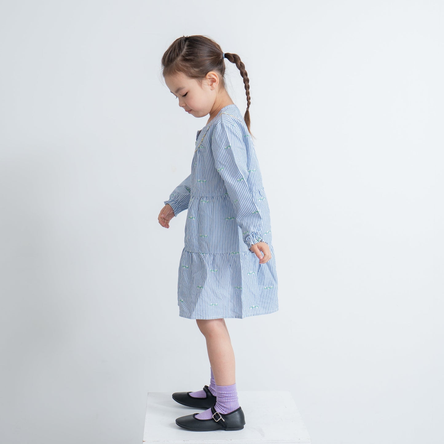 ブラウスワンピース　STRIPE