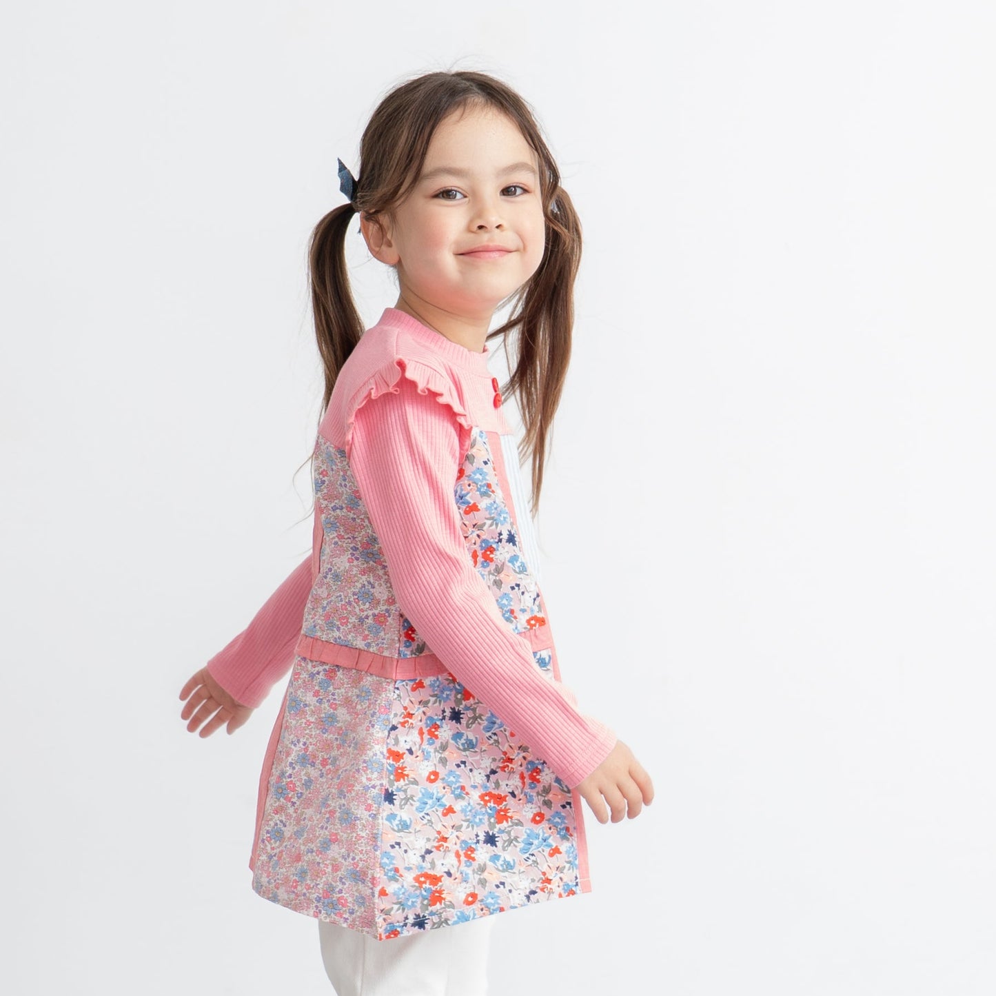 パッチワークチュニック　PINK