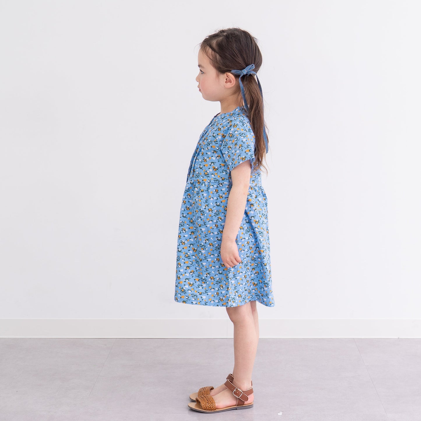 ブラウスワンピース　PRINT