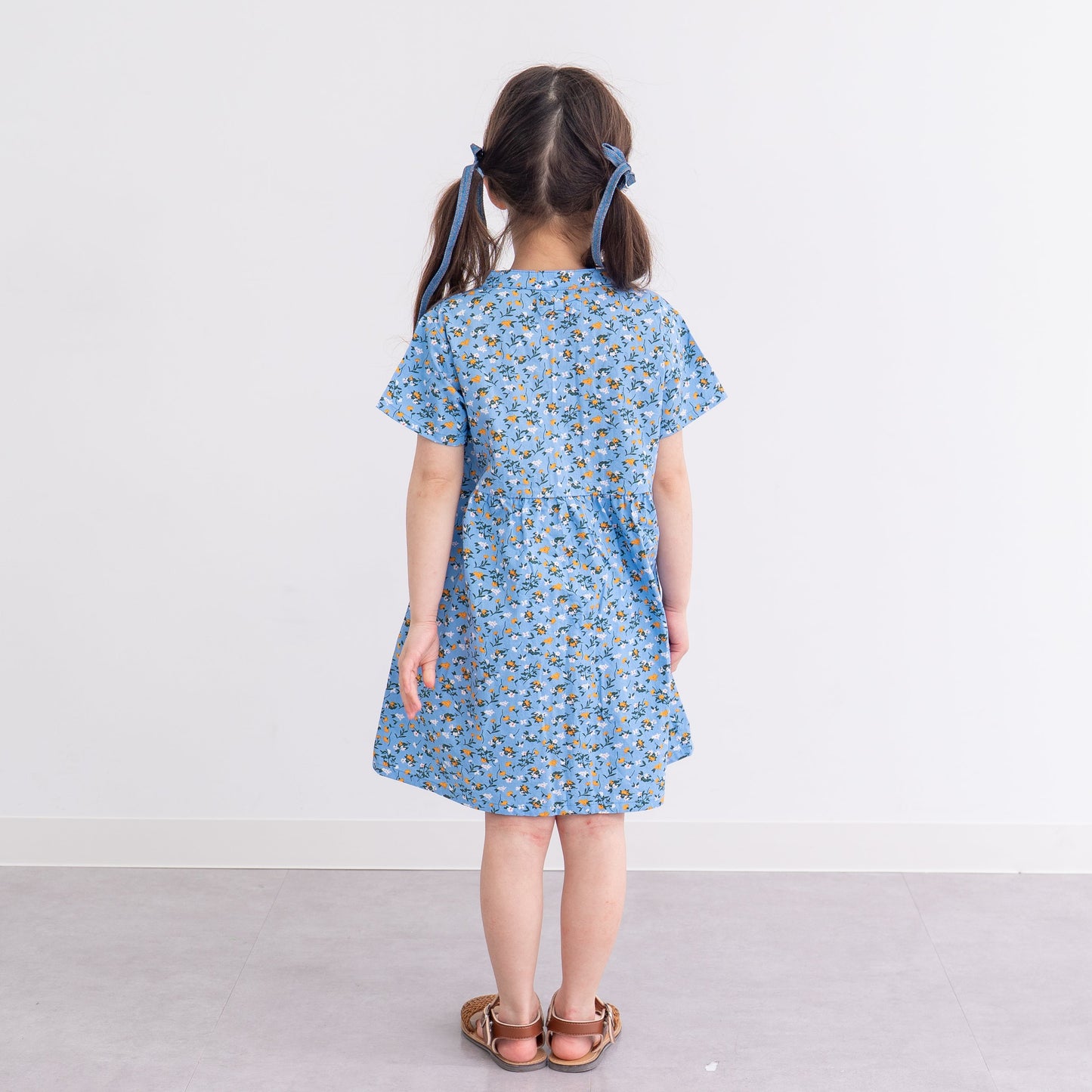 ブラウスワンピース　PRINT