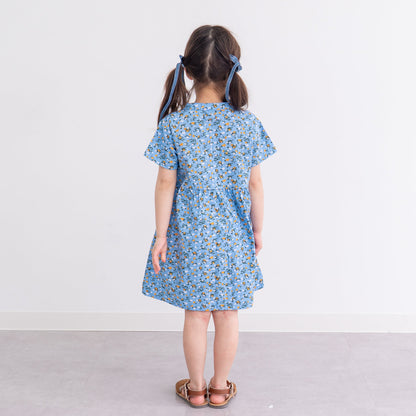 ブラウスワンピース　PRINT