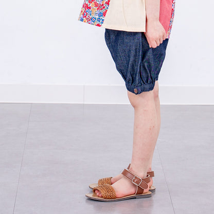 ショートバルーンパンツ　NAVY