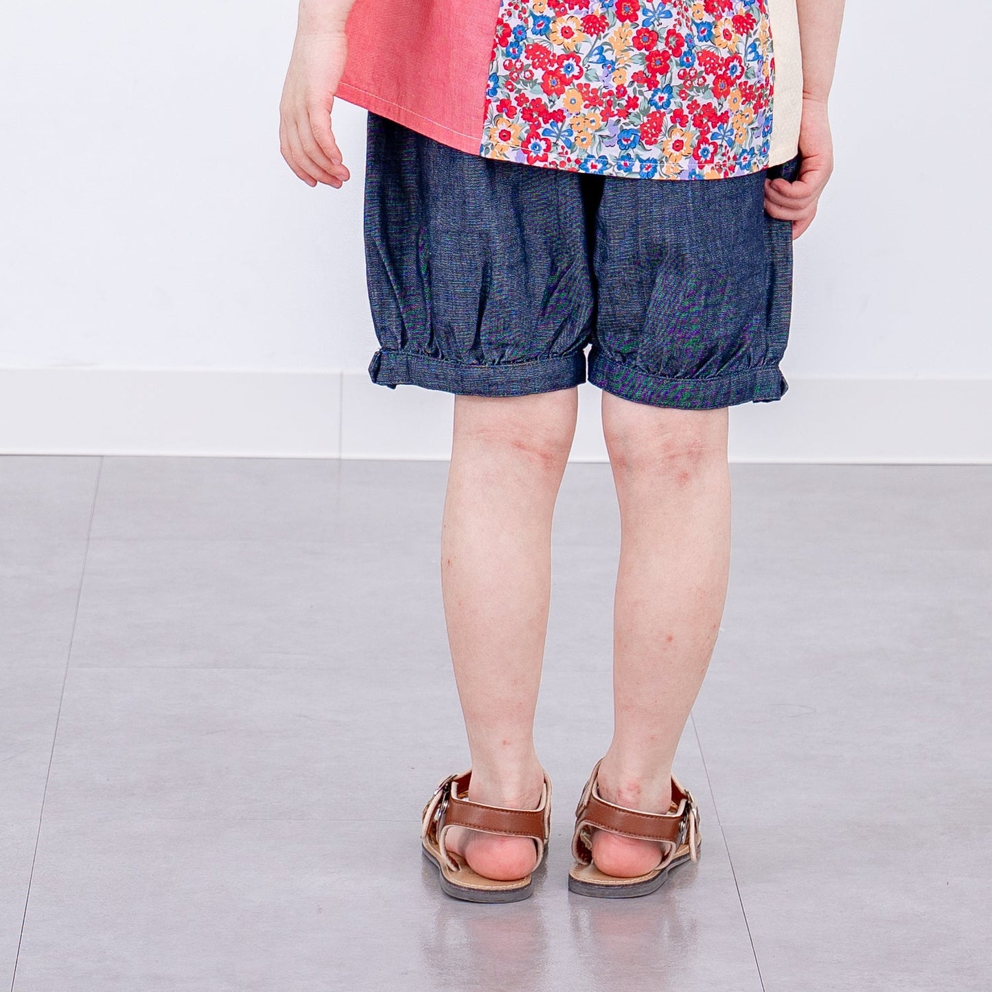 ショートバルーンパンツ　NAVY